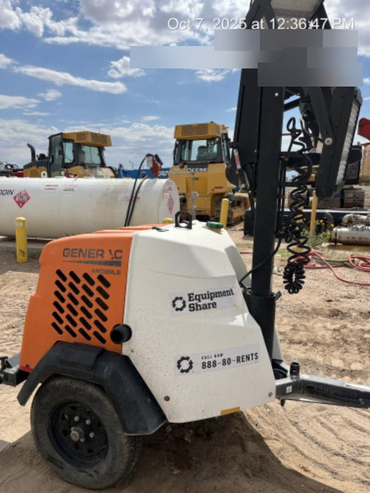 2024 Generac MLT2 Diesel, Flex Switch 120V Input, Powerzone Controller, 
(4) 320W LED Lights, 4kW Generator, 39.9 Gal Fuel Tank, 2" Ball, T3