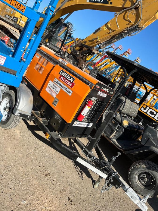 2023 Lincoln Electric LE400 Kubota V1505, Trlr, Cable Rack, Light Kit, ES Decals, T3