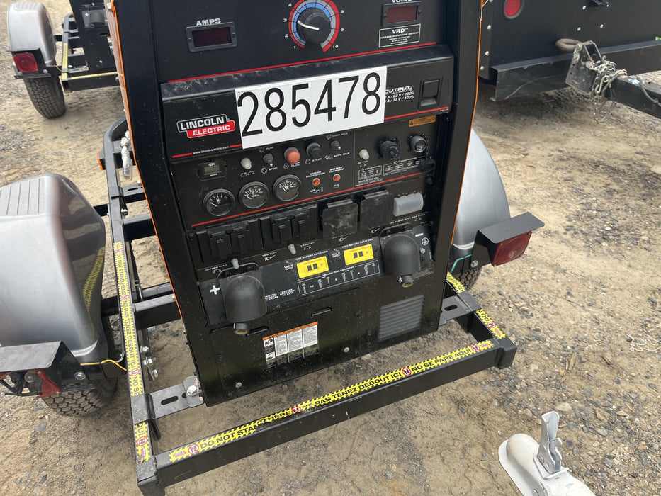 2022 Lincoln Electric LE400 Kubota V1505, Trlr, Cable Rack, Light Kit, ES Decals, T3