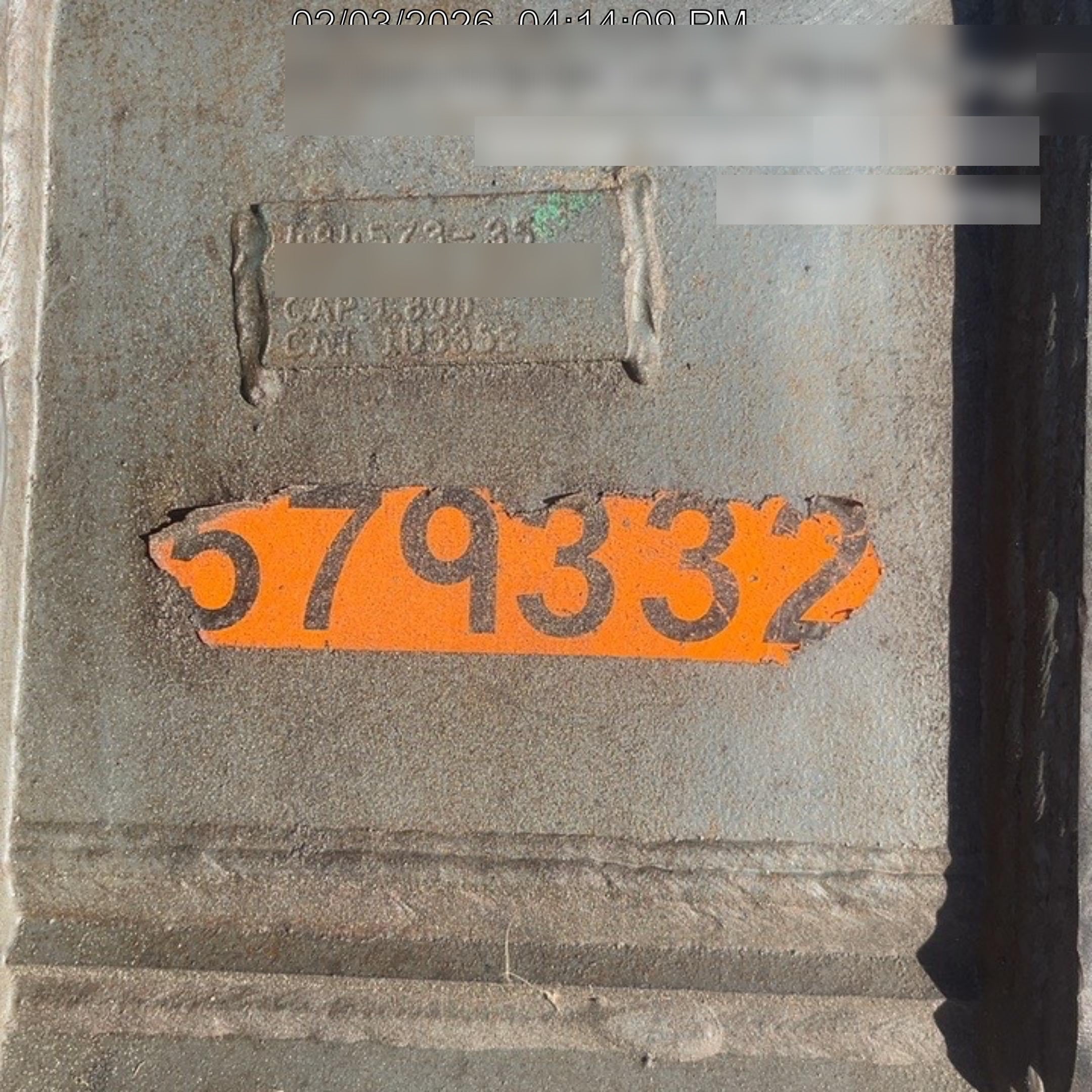 2025 CASE 48" Bucket 56-65K - Case