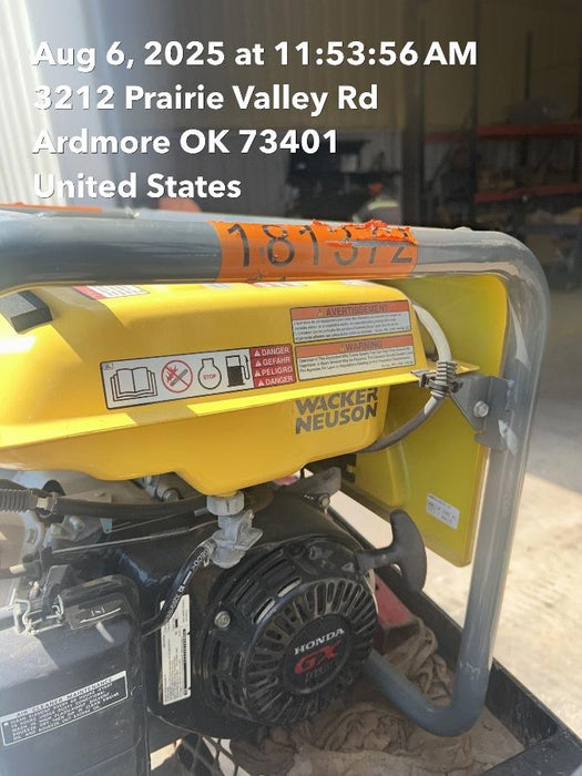 2021 WACKER NEUSON GP2500A