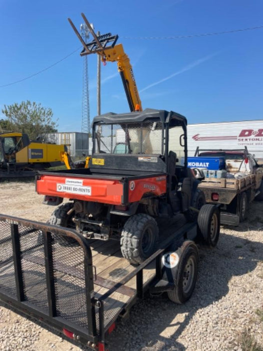 2019 Kubota RTV-XG850WL-H 4wd Utility Cart, Gas, 2 Seat, LED Strobe, Windshield Tempered Glass, Plastic Canopy, Wire Harness Kit, Backup Alarm
