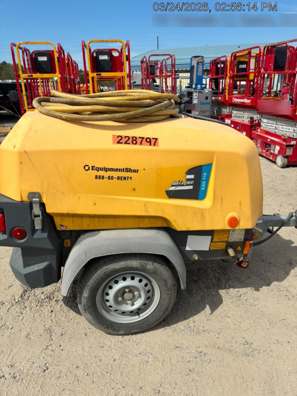 2022 ATLAS COPCO XAS 110