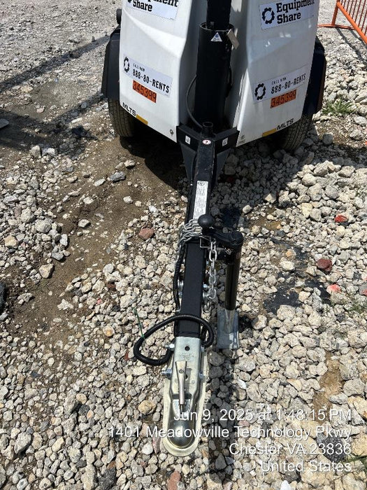2023 Generac MLT2 Diesel, Flex Switch 120V Input, Powerzone Controller, (4) 320W LED Lights, 4kW Generator, 39.9 Gal Fuel Tank, 2" Ball, T3