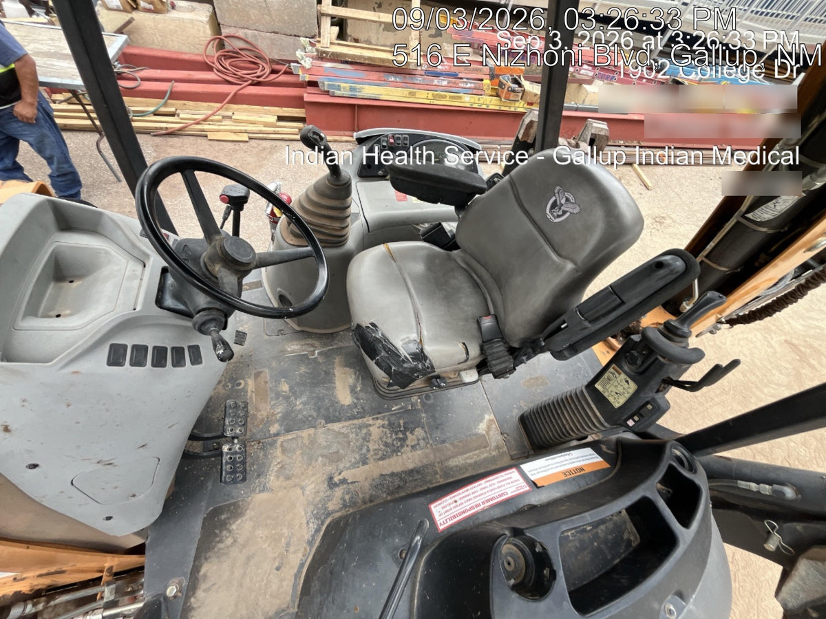 2020 Case 580N EP Canopy, 4WD, Standard Stick, Pilot Controls, 1 Way Hydraulics, Ride Control, TAG Manual QC