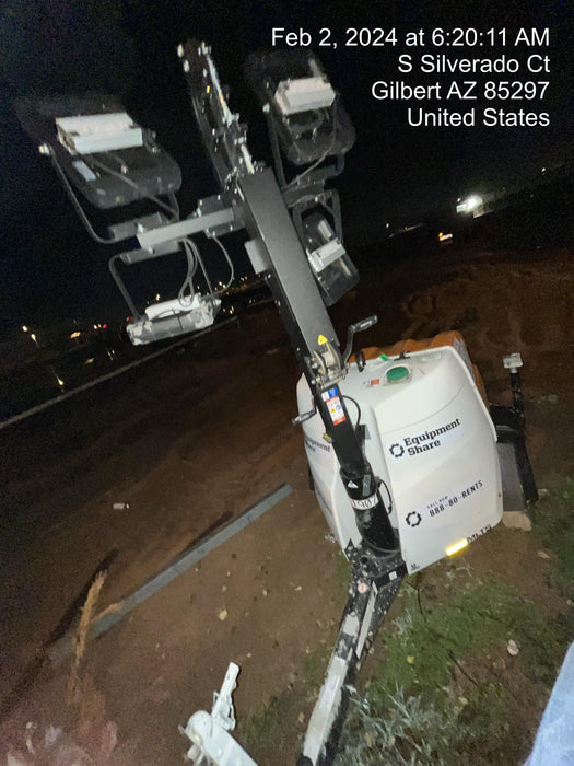 2023 Generac MLT2 Diesel, Flex Switch 120V Input, Powerzone Controller, (4) 320W LED Lights, 4kW Generator, 39.9 Gal Fuel Tank, 2" Ball, T3