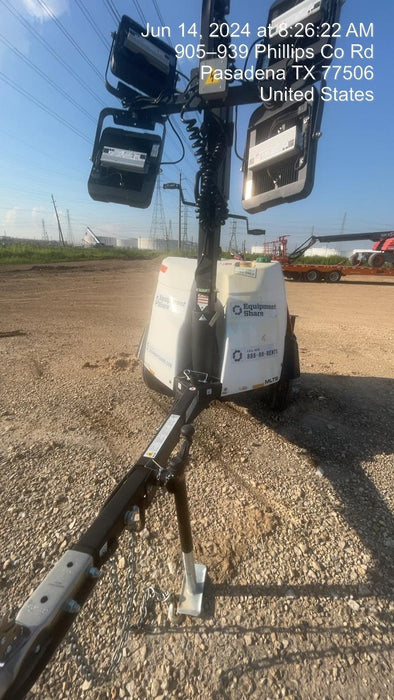 2023 Generac MLT2 Diesel, Flex Switch 120V Input, Powerzone Controller, 
(4) 320W LED Lights, 4kW Generator, 39.9 Gal Fuel Tank, 2" Ball, T3