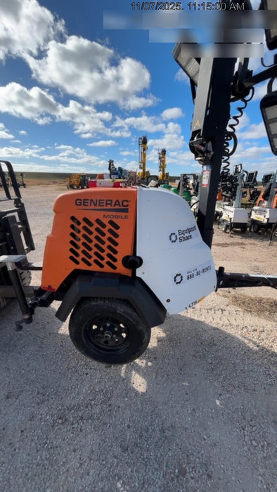 2024 Generac MLT2 Diesel, Flex Switch 120V Input, Powerzone Controller, 
(4) 320W LED Lights, 4kW Generator, 39.9 Gal Fuel Tank, 2" Ball, T3