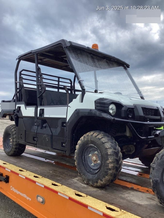 2019 Kawasaki Mule PRO-FXT Standard Options, Backup Alarm, Beacon, Plastic Hard Top, Poly Windshield, Horn Kit
