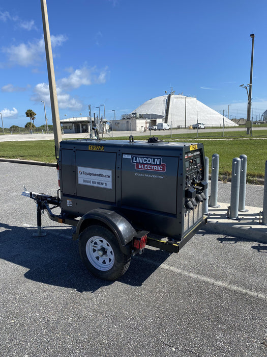 2021 Lincoln Electric Dual Maverick 200/200X Ready Pak 3, Includes Trailer, Cable Rack, Fender Light Kit