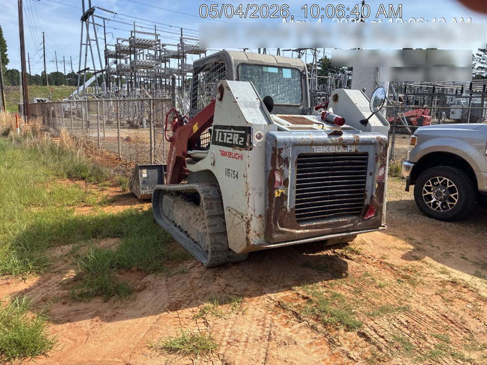 2020 Takeuchi TL12R2-R Canopy, Manual QC
