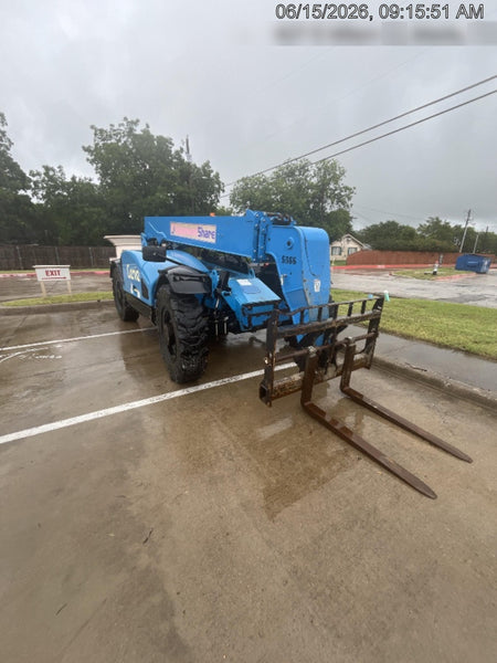 2017 Genie GTH-844 Genie GTH-844, Solid Tires, 60" carriage/forks, Open ROPS, Work Lights
