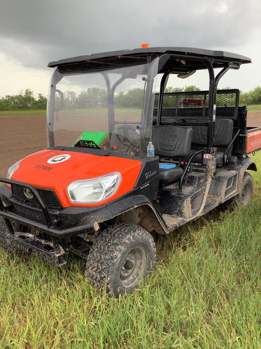 2021 Kubota RTV-X1140W-H Plastic Canopy, Windshield Acrylic Clear, LED Strobe Light, Wire Harness Kit, Back up Alarm