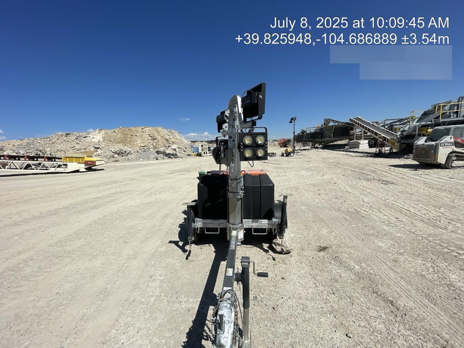 2023 Wanco WLTT-4MM4K Diesel, Deep Sea Controller, Shore Power Plug, Auto Start, (4) 350W LED Floodlights, 4kW Generator, 60 Gal Fuel Tank, 2" Ball, T3