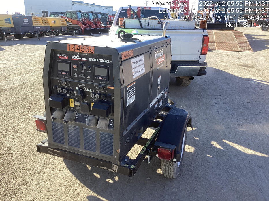 2021 Lincoln Electric Dual Maverick 200/200X Ready Pak 3 (includes trailer, cable rack, fender light kit)