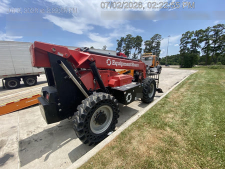 2019 Manitou MTA10055 Canopy, 120 HP, Solid Tires, Work Lights, Lift Hook, Auxiliary Hydraulics, 66" Carriage and 60" Forks