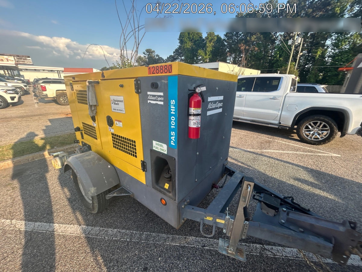 2020 ATLAS COPCO PAS 100 HF CS Enclosed
