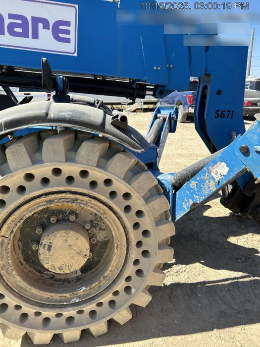 2017 Genie GTH-1056 Genie GTH1056, Solid Tires, 60" carriage, Open ROPS