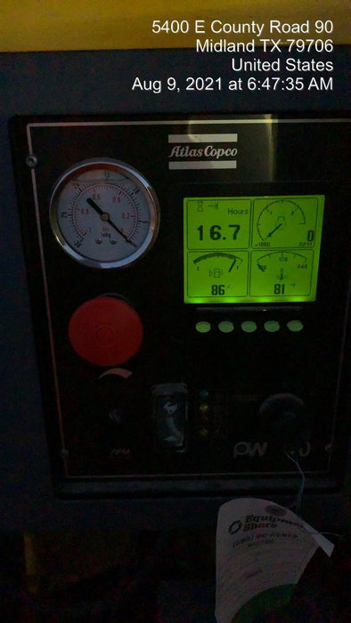 2021 ATLAS COPCO PAS 100 HF CS Enclosed