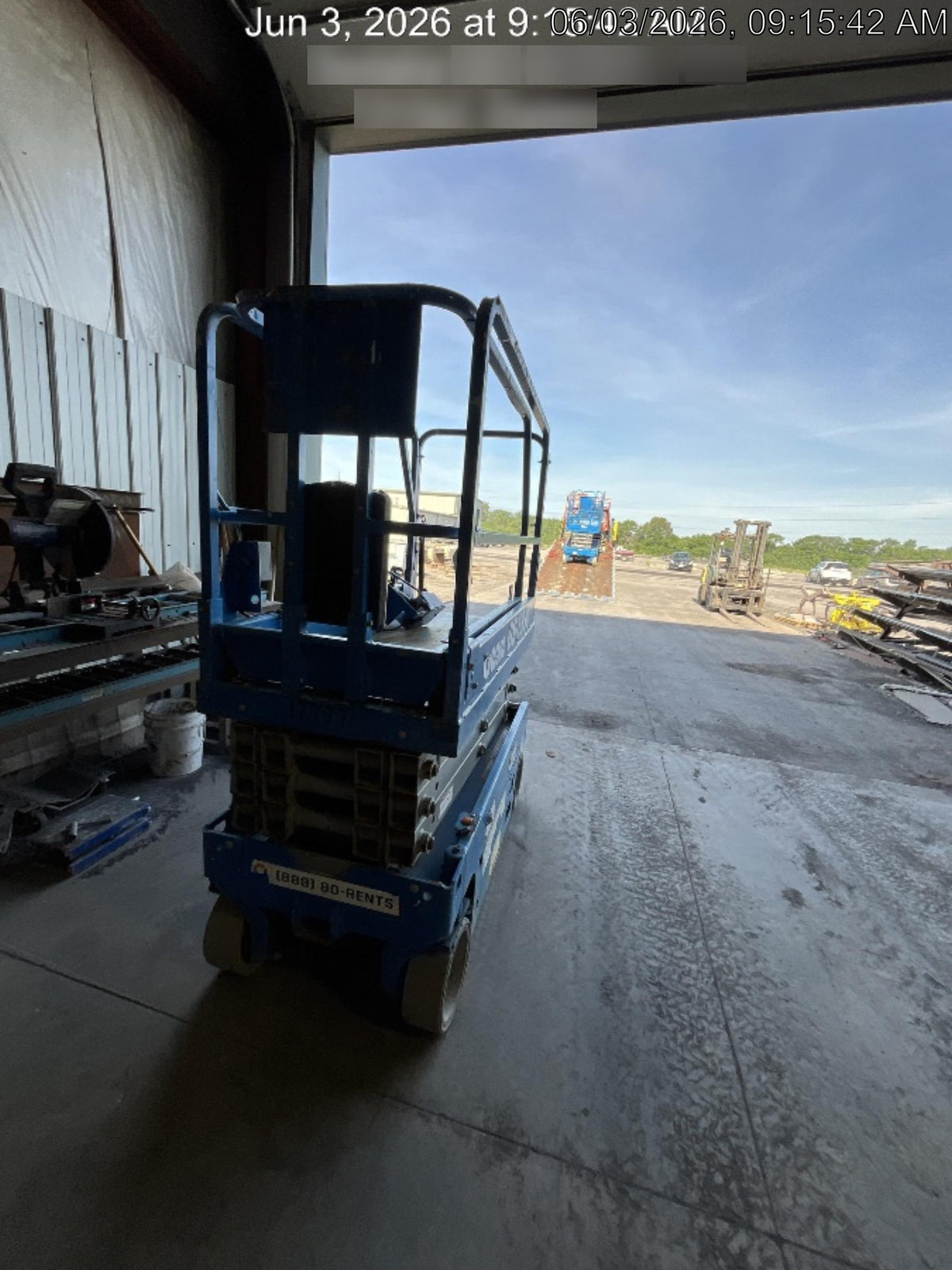 2018 Genie GS-1930 Genie GS-1930 w/Fixed Rail, Chain Entry