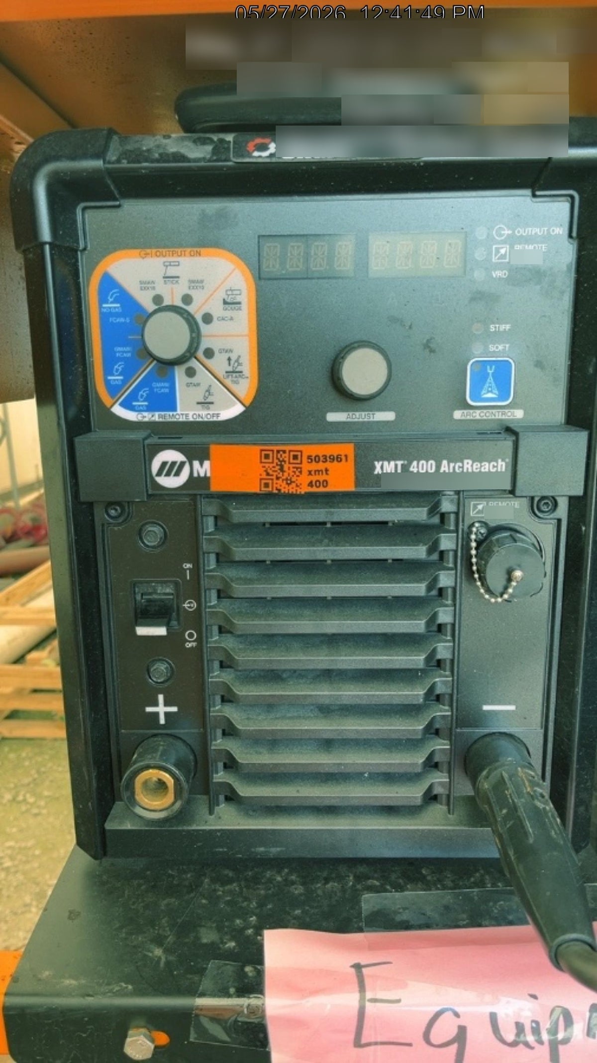 2025 MILLER ELECTRIC XMT 400