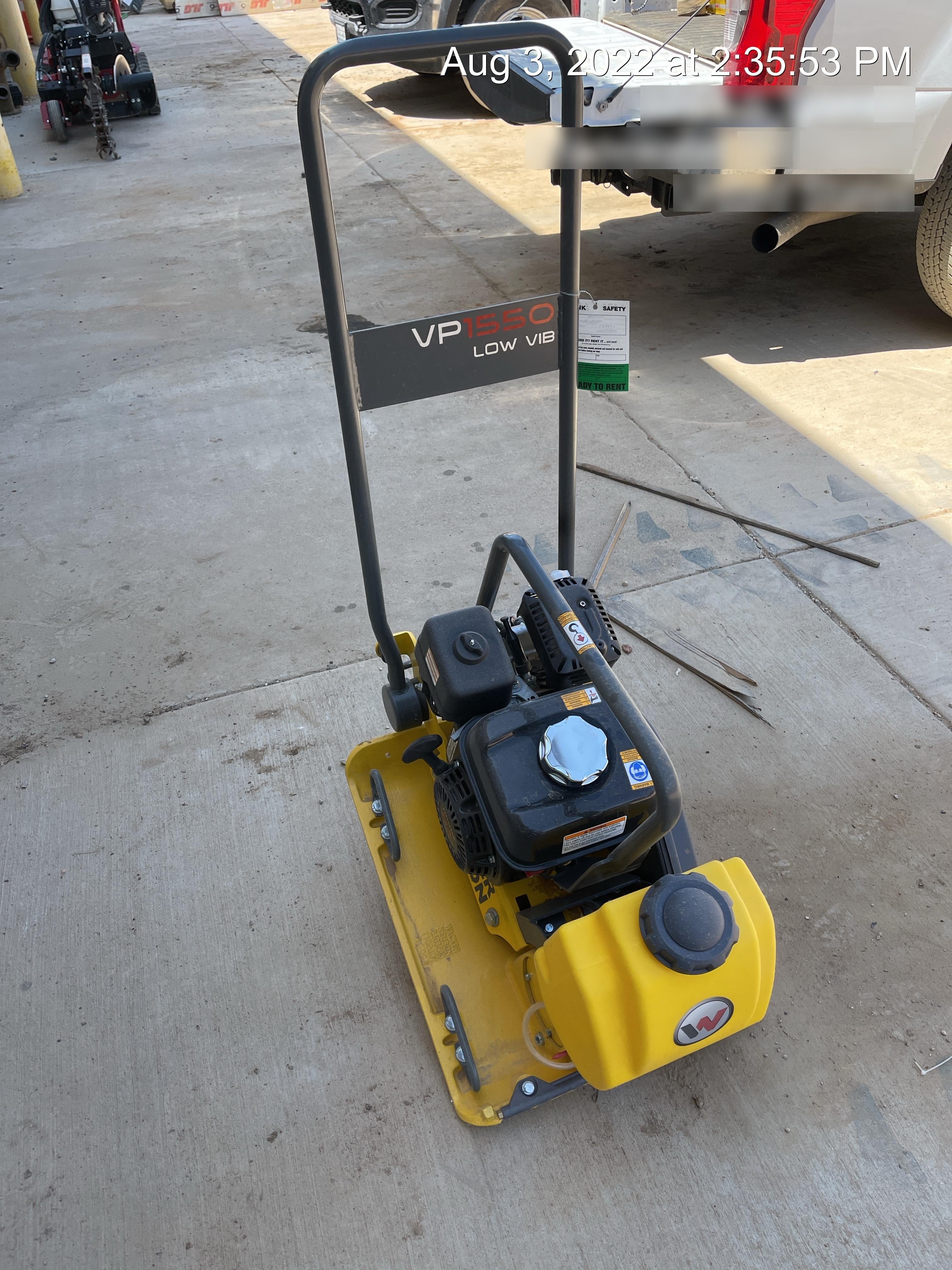 2021 WACKER NEUSON VP1550AW