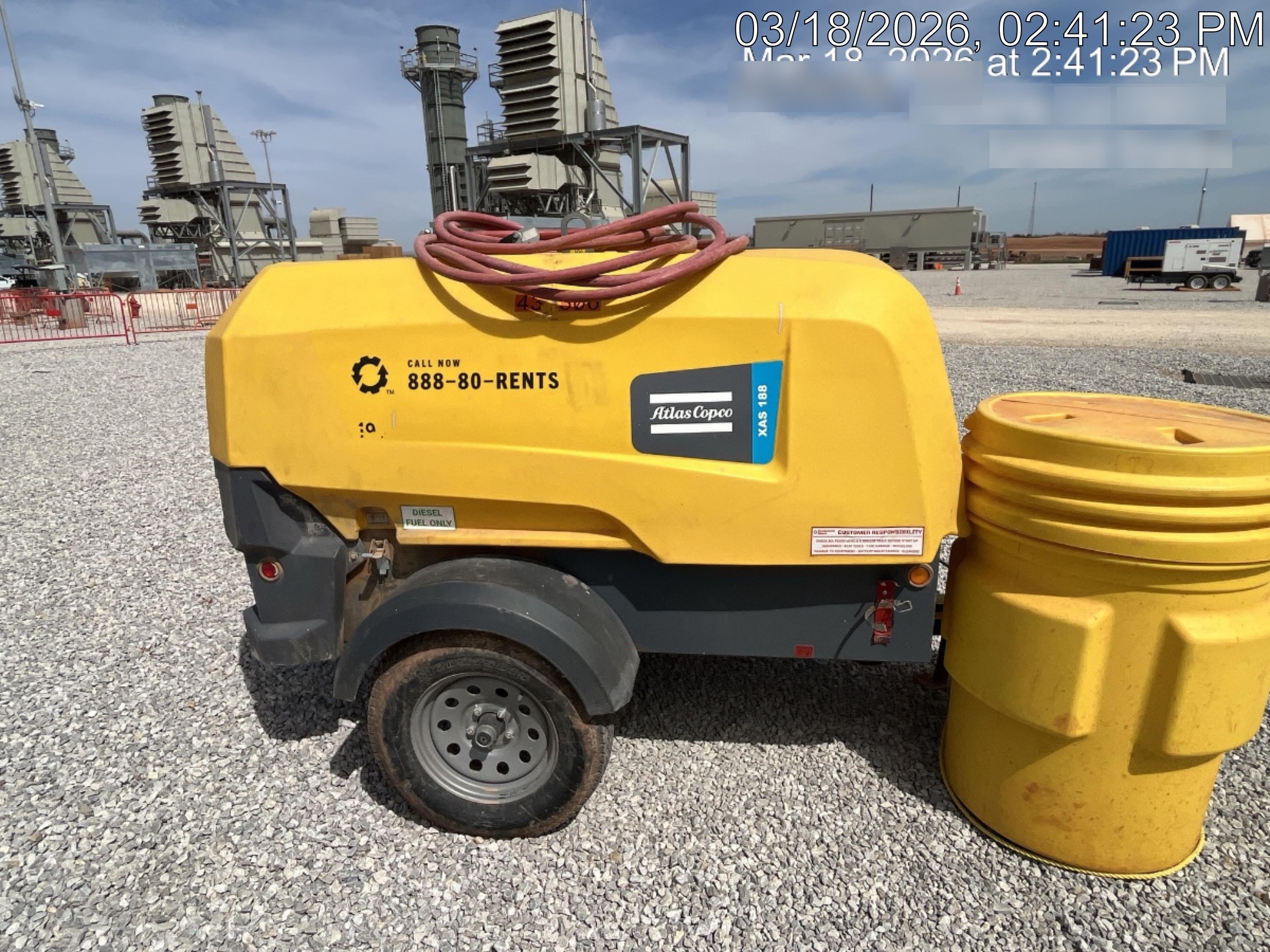 2024 ATLAS COPCO XAS188 CWK