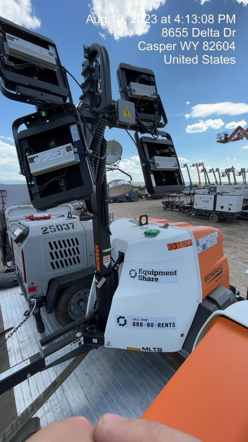 2023 Generac MLT2 Diesel, Flex Switch 120V Input, Powerzone Controller, (4) 320W LED Lights, 4kW Generator, 39.9 Gal Fuel Tank, 2" Ball, T3