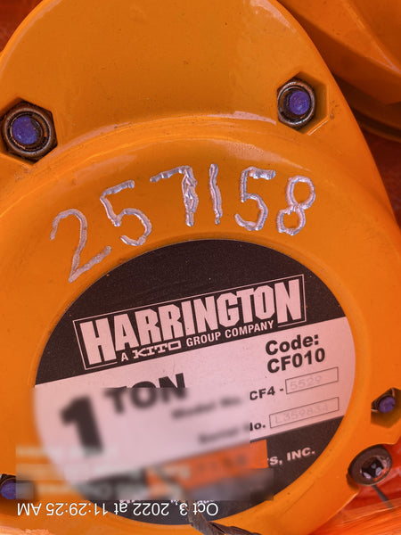 2022 HARRINGTON CF010-20