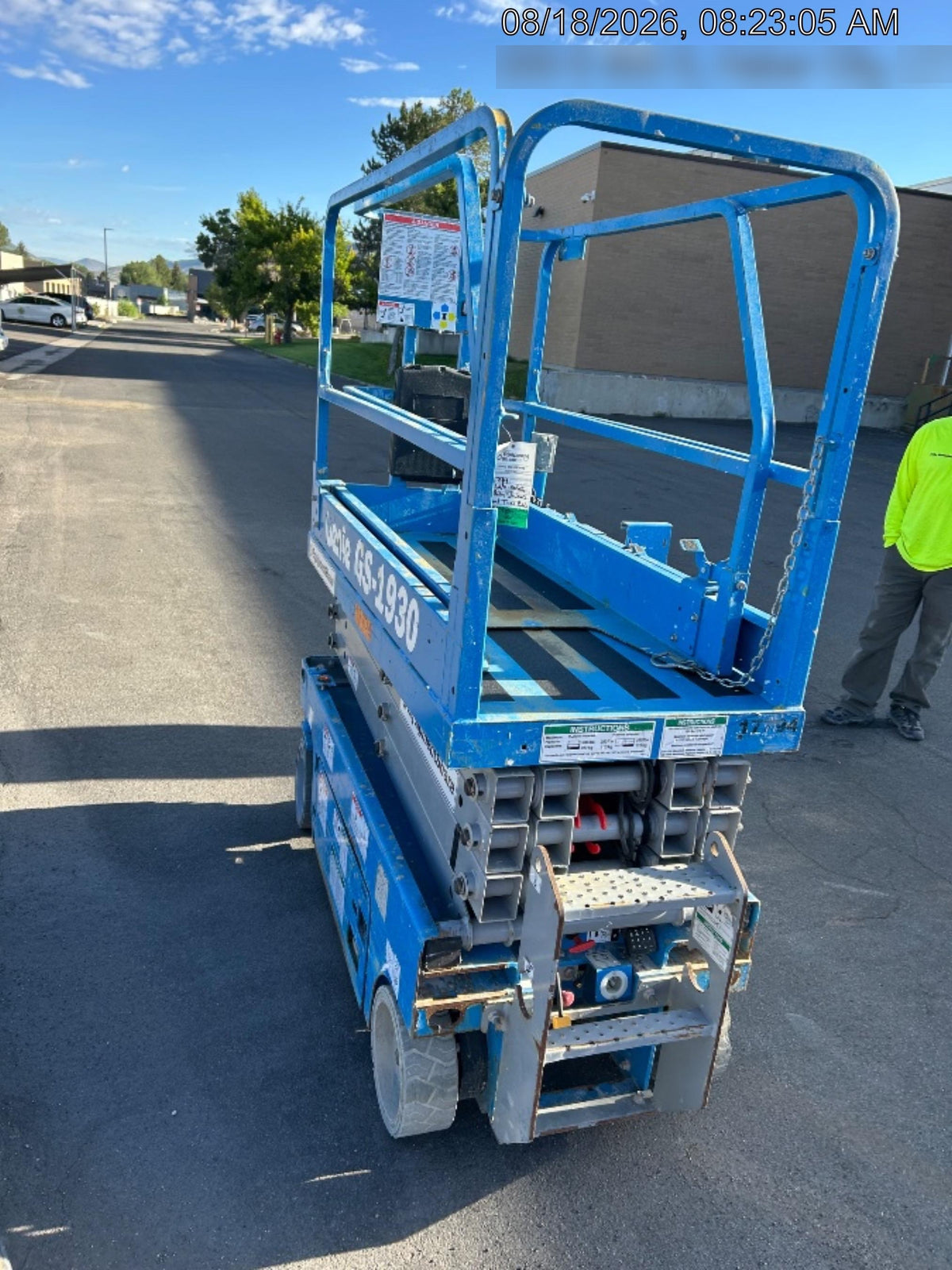 2018 Genie GS-1930 Genie GS-1930 w/Fixed Rail, Chain Entry