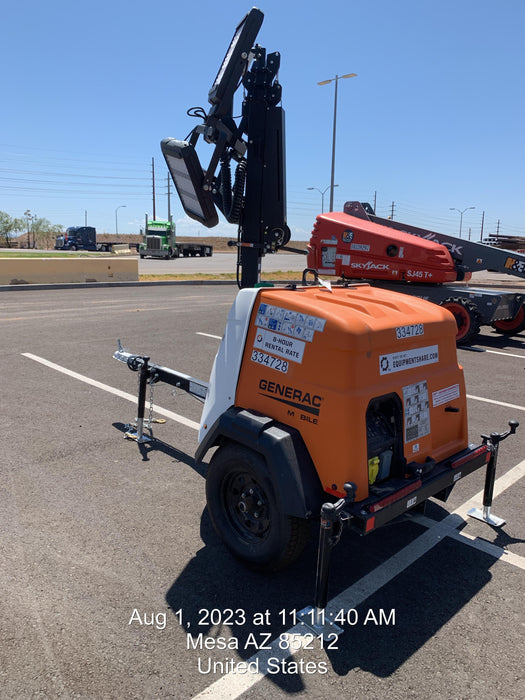 2023 Generac MLT2 Diesel, Flex Switch 120V Input, Powerzone Controller, (4) 320W LED Lights, 4kW Generator, 39.9 Gal Fuel Tank, 2" Ball, T3