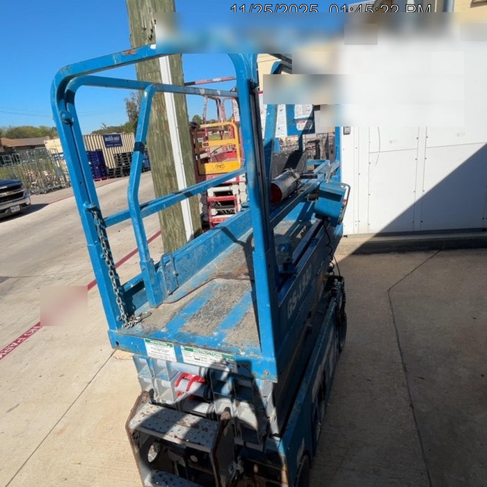 2019 Genie GS-1930 Fixed Rails with Chain Entry