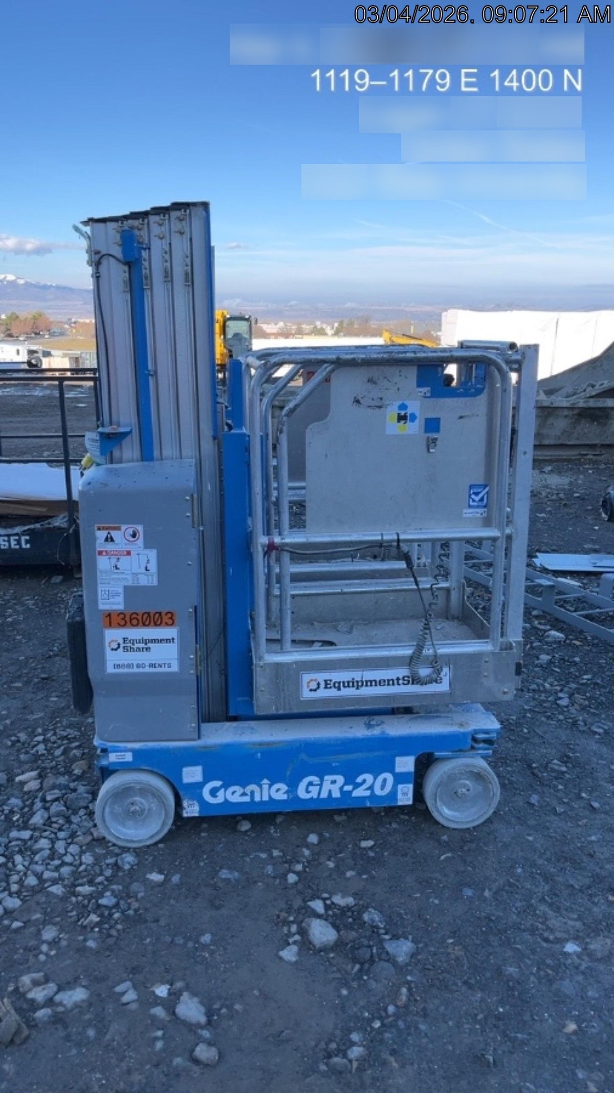 2021 GENIE GR-20