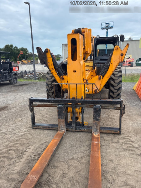 2020 JCB 510-56 Canopy, Solid Tires, Work Lights, Beacon, Aux Hydraulics, Back up Alarm, Lifting Eye, ES Decals