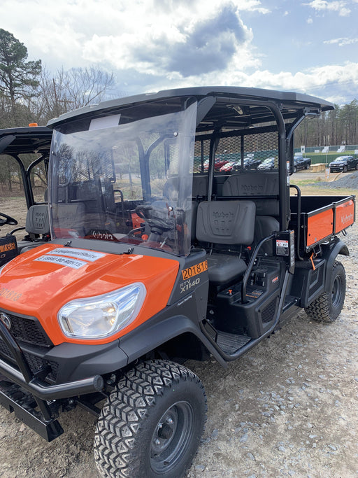 2022 Kubota RTV-X1140W-H Plastic Canopy, Windshield Acrylic Clear, LED Strobe Light, Wire Harness Kit, Back up Alarm