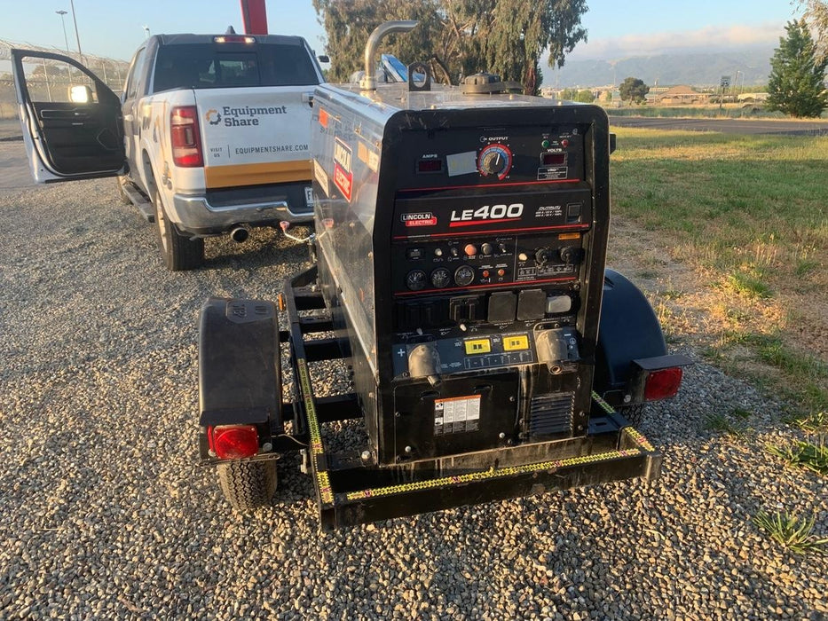 2024 Lincoln Electric LE400 Kubota V1505, Trlr, Cable Rack, Light Kit, ES Decals, T3