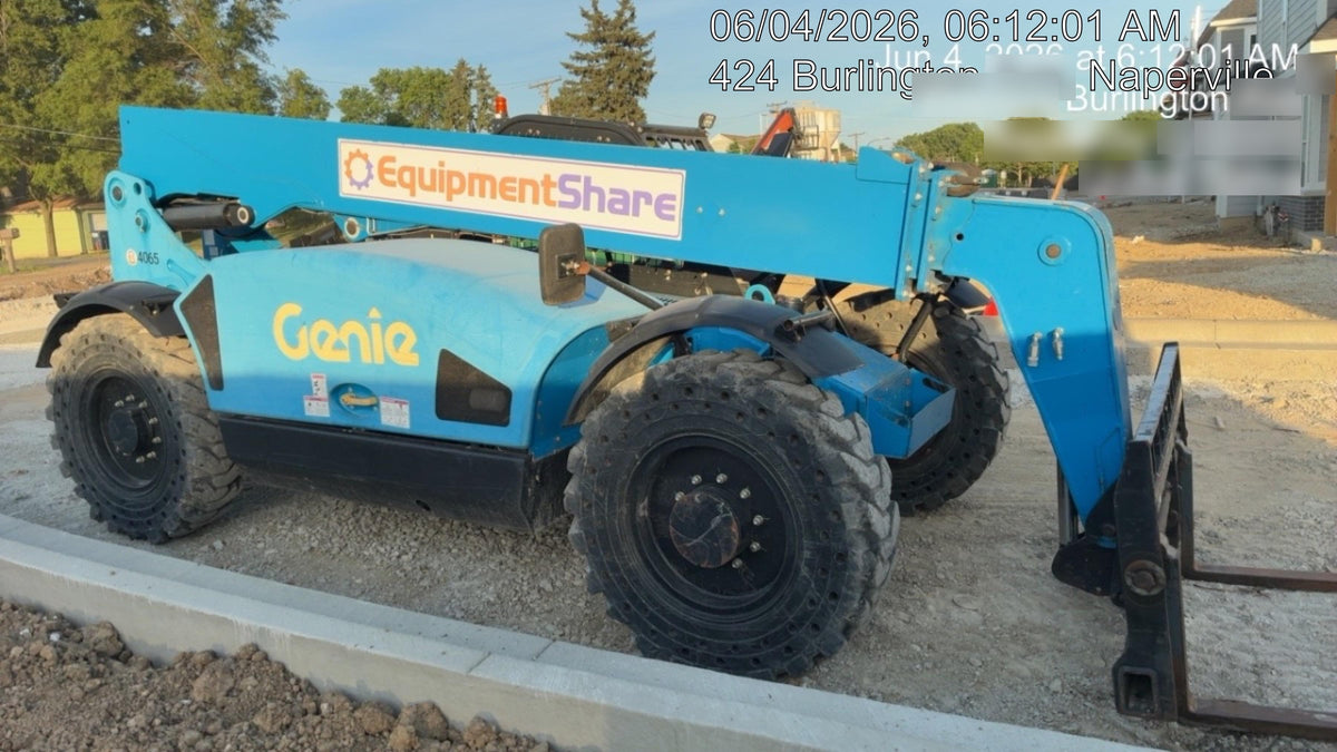 2016 Genie GTH-844 Genie GTH 844, Solid Tires, 60" carriage, Open ROPS