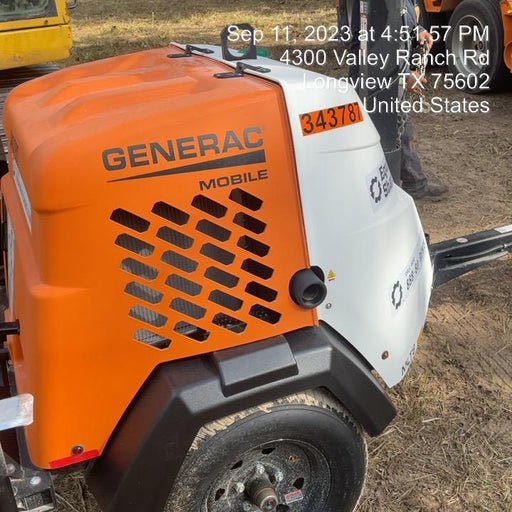 2023 Generac MLT2 Diesel, Flex Switch 120V Input, Powerzone Controller, (4) 320W LED Lights, 4kW Generator, 39.9 Gal Fuel Tank, 2" Ball, T3