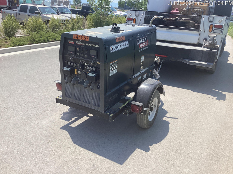 2021 Lincoln Electric Dual Maverick 200/200X Ready Pak 3 (includes trailer, cable rack, fender light kit)