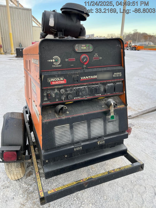 2021 Lincoln Electric Vantage 549X Ready Pak 3, ORANGE (includes trailer, cable rack, fender light kit)