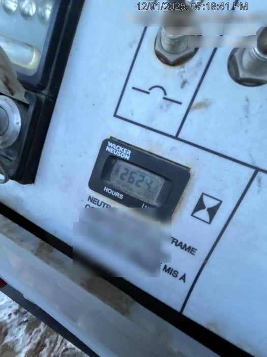 2019 Wacker Neuson LTV6L-MH Mobile Light Tower w/Fuel Level Sensor Installed