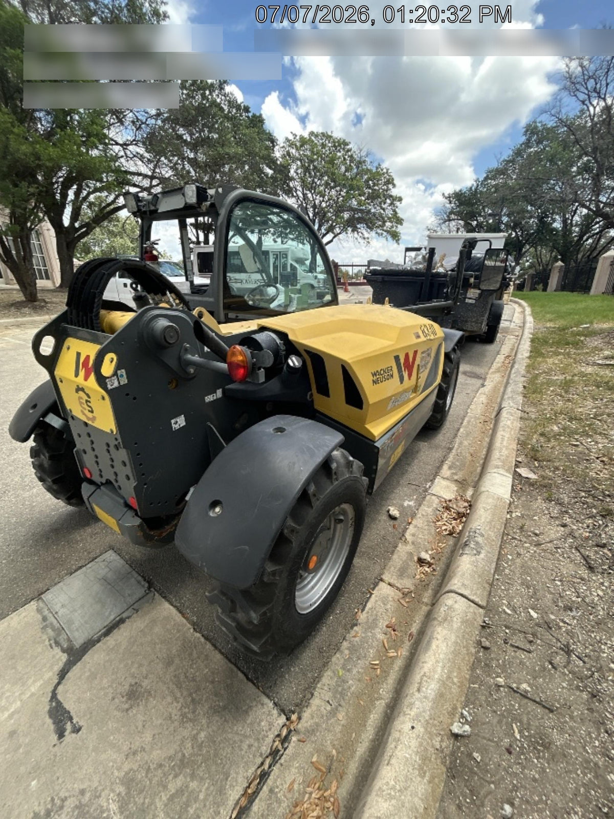2018 WACKER NEUSON TH627