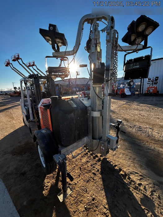 2024 Wanco WLTT-4MM4K Diesel, Deep Sea Controller, Shore Power Plug, Auto Start, (4) 350W LED Floodlights, 4kW Generator, 60 Gal Fuel Tank, 2" Ball, T3