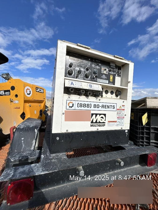 2020 Multiquip DLW400ESA4 400 amp Welder, 14kW, 120/240V, T4F Kubota, Trailer