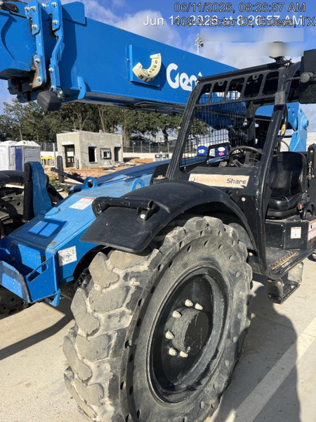 2018 Genie GTH-636 GTH-636 w/Open ROPS, Solid Tires, beacon/work lights, 48" carriage/forks
