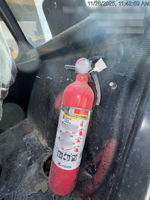 2019 JCB 509-42 74 HP w/Open ROPS, Beacon, Aux Hydraulics, LED Work lights, Solid Tires w/66" Carriage/60" Forks