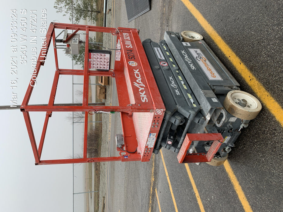 2018 Skyjack SJIII-3219 Standard Rental Specs