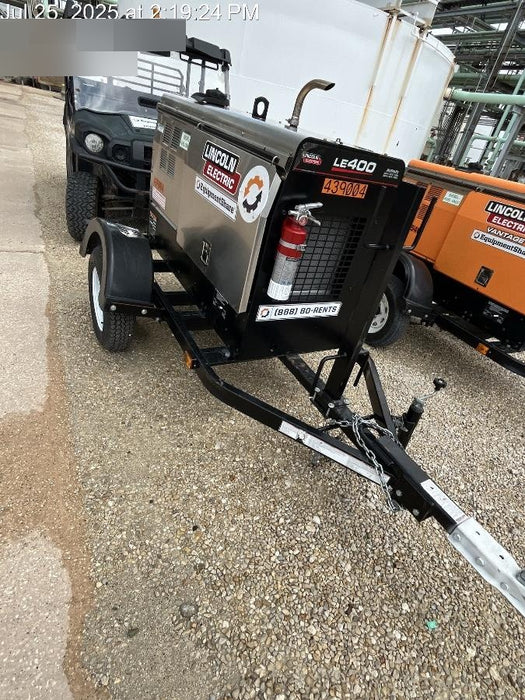 2024 Lincoln Electric LE400 Kubota V1505, Trlr, Cable Rack, Light Kit, ES Decals, T3