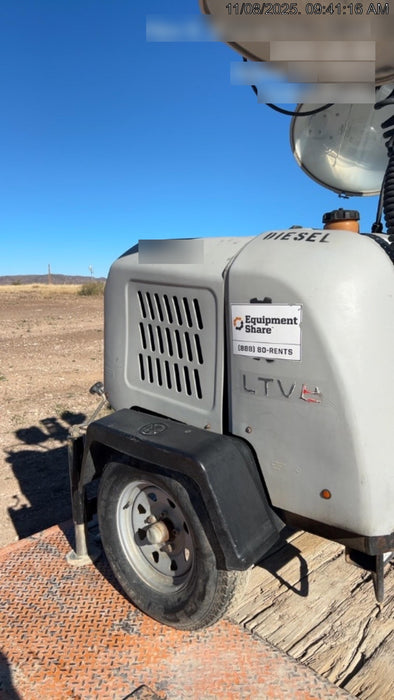 2018 Wacker Neuson LTV6L-MH Wacker Neuson LTV6L Mobile Light Tower w/Fuel Level Sensor Installed