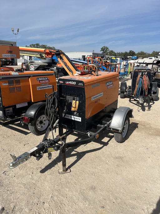 2022 Lincoln Electric LE400 Kubota V1505, Trlr, Cable Rack, Light Kit, ES Decals, T3